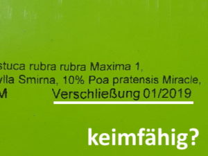 Rasen Keimdauer » Fehler & wie Keimung beschleunigen (schnell)