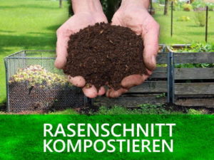 Rasenschnitt kompostieren » 4 Schritte zur Komposterde aus Rasen