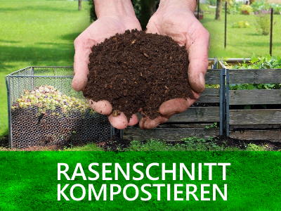 Rasenschnitt kompostieren